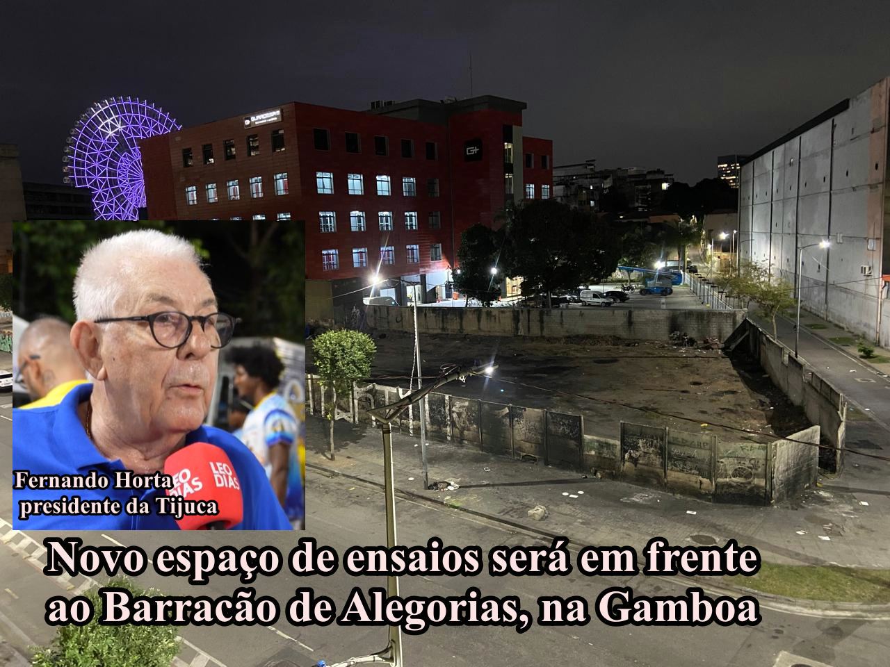 Após mais de 30 anos, quadra da Unidos da Tijuca se despede da Avenida Francisco Bicalho