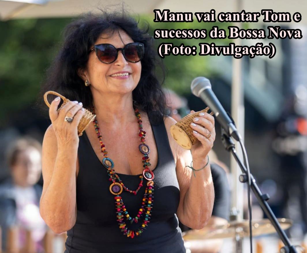 Francesa Manu Le Prince estreia o show “Tom Jobim e Outras Bossas” no Palácio da Música