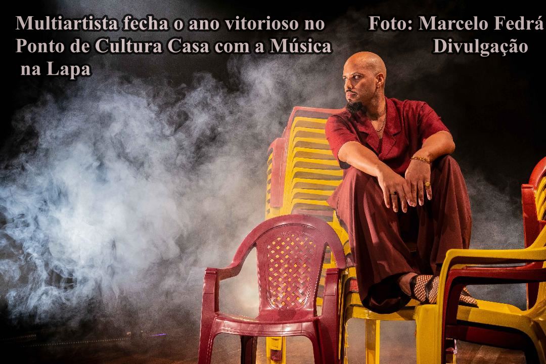 Muato encerra temporada de “Derê – Concerto Sobre o Pagode” com show gratuito