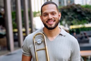 Trombonista brasileiro Felipe Brito é diretor em Festival de Jazz nos Estados Unidos
