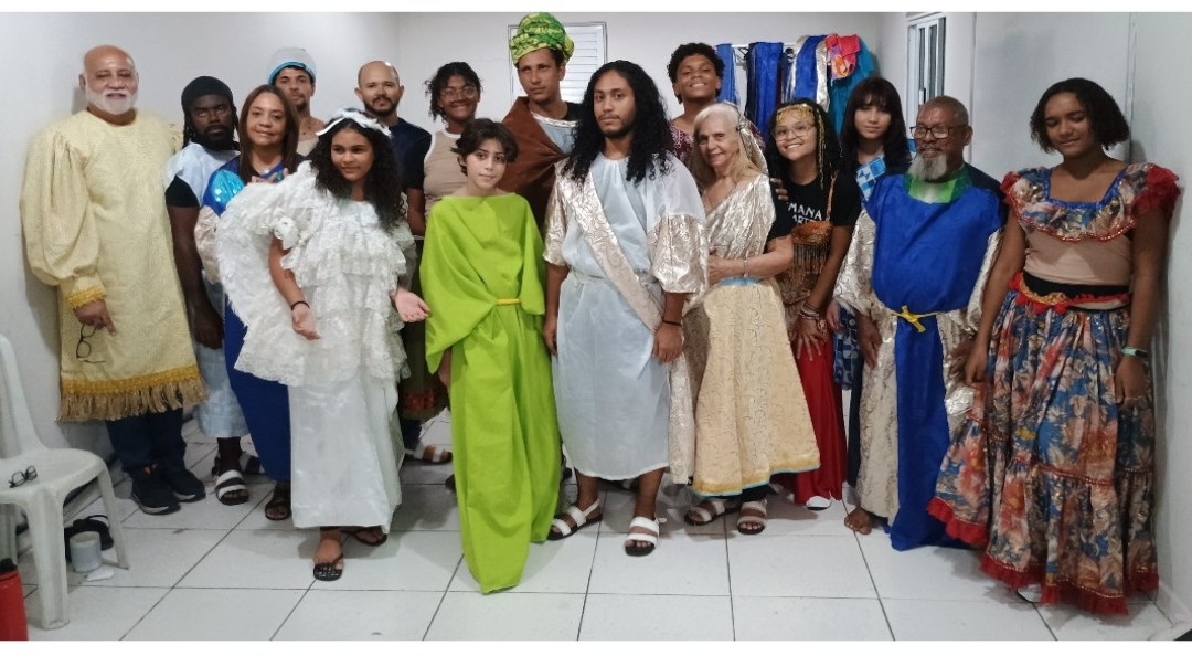 ‘PAIXÃO DE CRISTO’ na Cantata de Páscoa em Meriti